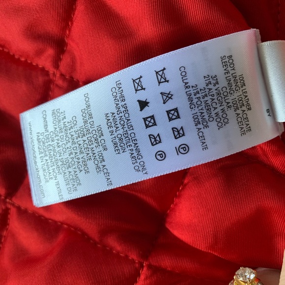 Victoria Beckham Leather Biker Jacket - Picture 5 of 7